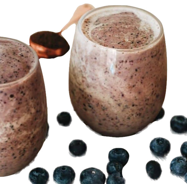 Blackberry Mocha Smoothie 