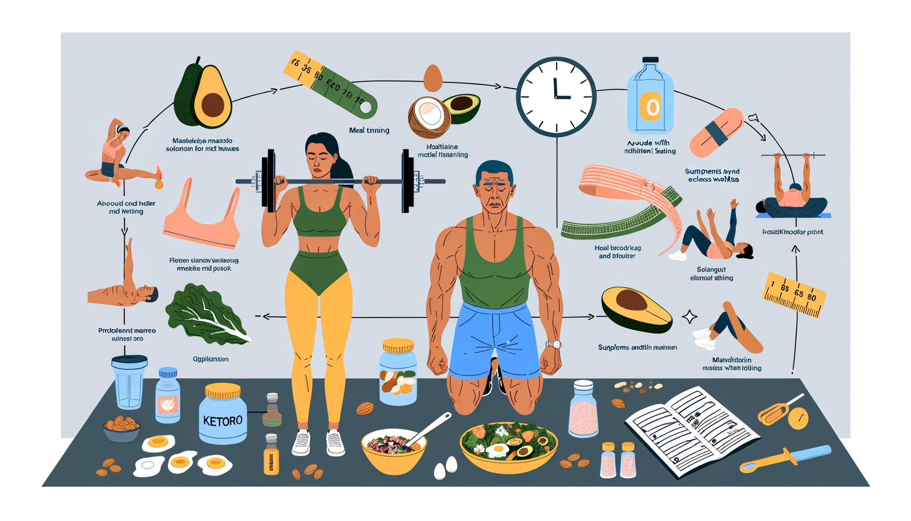 How to Maintain Muscle Mass on Keto After 40